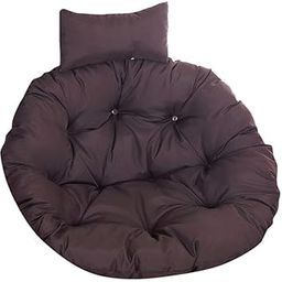 1 Round Cushion for Swing Chair for Outdoor| Indoor Hammock| Balcony| Garden| Patio Swing Pillow(Brown)-image-29