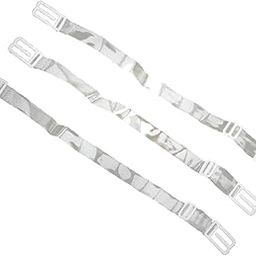 VELURA 2x 3pcs Useful Non-SlipClothing Straps Clips Rope Back Strap Holder Transparent|2 s Bike Spoke Colored Star Beads (36pcs/)|Bras & Bra Sets| Womens Clothing-image-84