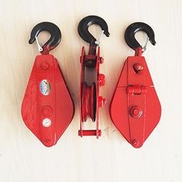 VICTAC 1 Ton / 1000kg Heavy Duty Single Rope Pulley Swivel Lifting Hook with Latch Wire Rope Pulley Rings, Electric Hoist Pulleys, Manual Labor-saving Pulleys, Crane Lifting Tools, Elevator Hooks-image-75