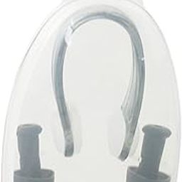 LOOM TREE® Swimming Ear Plugs and Nose Clip Earplugs and Nose Clip Set Swimmer Dive Black| Water Sports | Swimwear & Safety | Swim Caps-74