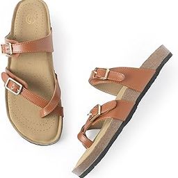 Fashion and Stylish Trendy Extra Soft Sandals for Girls with Natural Cork and EVA Sole Slippers-image-62