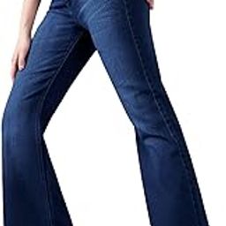 Women's High Rise Regular Length Stretchable Denim Jeans-image-57