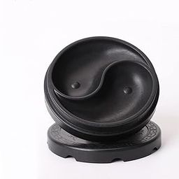 WellieSTR 1pc Tai Chi Shape 4 Inch Chinese Inkstone Rectangle Calligraphy Ink Stone Student Ink Well with Cover Inkwell Grinding Ink-Well-image-20