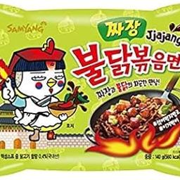 SAMYANG Korean Ramen Noodles Korean Black Bean Sauce Flavor,5 X 140 grams,Vegetarian-image-63