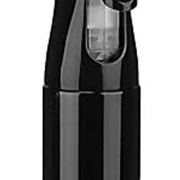 Yancorp Continuous Ultra-Fine Mist Spray Bottle, 300ml, Black, with 0.3mm Seiko Nozzle for Hair, Plants, Cleaning-picture-26