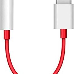 One Plus Type C to 3.5 mm Jack Audio Connector Noise Cancelling Headphones Jack Converter Splitter Audio Adapter Compatible with One Plus 13R/12R/11R/ 11/ NORD CE/ 2T/ 10T/ 10R/ 10 PRO/ 9RT/ 9 PRO/ 9-22