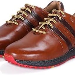 Stylish Black & Red Lace-Up Sneakers for Men | Casual Sports-Inspired Shoes with Textured Sole & Contrast Stripes-image-84