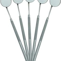 Ssi Dental Mouth Mirror With Handle (Pack Of 5 Pcs) - Silver-27