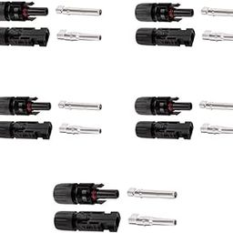 Solar MC4 Connector Ip67 Mc4 Male Female Connector for Solar Panel Connection (Pack of 5 Pairs)-image-35