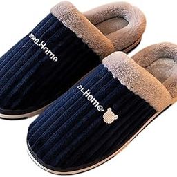 Slippers For Women Men Winter Sandals Casual Flats Home Footwear Man Girls Sliders Flip Flops Chappals Ladies Clogs Sleeper Slides Stylish Ortho Soft (Blue) (5-11 Years)-11