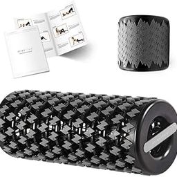 Acies Ideal Collapsible Foam Roller for Travel & Exercise - Deep Tissue Foam Roller for Muscles and Back, Compact Stretching Roller Tube for Muscles & Tension Relief (Black)-image-66