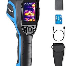 TOPDON TC004 Thermal Imaging Camera, 256 x 192 IR High Resolution Thermal Camera, 20 Hz Refresh Rate, Handheld Infrared Camera with 16 G Built-in SD Card and Video Recording Supported-image-13
