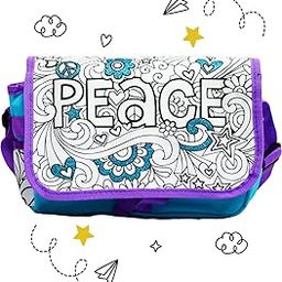 Color Your Own Peace Sling Bag-37