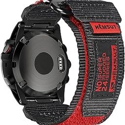 Torbollo Garmin Belt Garmin Bands for Fēnix, Instinct, Vivoactive/Approach/MARQ/Quatix/D2, Forerunner, Enduro Series, Upgraded Connector Garmin Quick Fit ver 20/22/26mm-image-72
