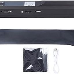 Handheld Document Scanner, Portable Scanner for A4 Documents Photo Pictures Receipt 8.27 Inch HD 900DPI Color Mobile Handheld Scanner Wand for Home Travel Office (Black)-12