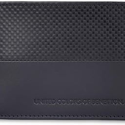 Men RFID Protected Wakefield Global Coin Wallet - Navy, No. of Card Slot: 4 | Embossed Global Coin Wallet with Side Closure | Leather-image-33