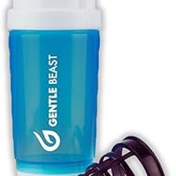 GENTLE BEAST Plastic Shaker Bottle, Protein Shaker Bottle, Food-Grade Material Gym Shaker with Tornado Cyclone Mixer | Gym Shaker Bottle, Shakers for Protein Shake | BPA and Smell Free-image-95