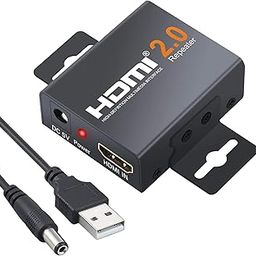 Microware HD 2160P 3D 4K HDMI 2.0 Splitter Repeater Extender Booster Amplifier HDTV Metal Case-28