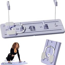 Luteti Pilates Board Reformer Set, Foldable Pilates Reformer Board, Multifunctional Abdominal Machine 6 in1 Pilates Sliding Board with Resistance Bands, Full Body Home Workout Equipment-17