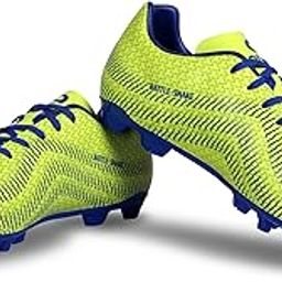 Rattle Snake Football Stud | Lightweight Comfort & Maximum Grip | Best for Competitive Soccer Players | Sports Cleats | Football Footwear | Football Sports Shoes Green-image-1