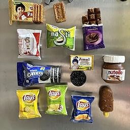 Bumbleberry Dairy Chocolate Chips and Biscuits Miniature 3D Food Fridge Magnet | Set of 13 | Kitchen Decor | Handmade in India | 3D Fridge Magnets | Best for Gifting-image-42