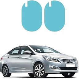Car Side Mirror Protective Waterproof Anti-glare,Rainproof Anti-fog Film Set of 2 Pcs For Verna Fluidic-image-90
