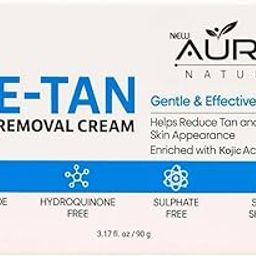 New Auro Nature Professional De-Tan Tan removal Cream 90g (15g*6)-image-3
