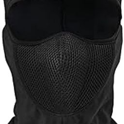 Allextreme Full Face Balaclava Mask Anti Pollution Sun Protection Warmer with Air Filter Mesh for Biking Cycling (Black)-31