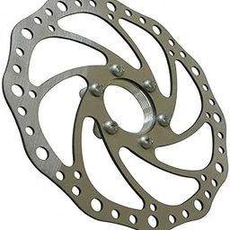 generic ONBICLE Cycle Disc Brake Plates with ring for Bicycle High Strength plate, Brake Disk Plate Flange Type Threaded Disc Brake Disc 160Mm-picture-6