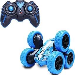 TinyTykes Double Flip Sixer RC Stunt Car | 6-Wheel Drive Off-Road Drift Racer | 2.4 GHz Remote Control | 360° Flip & Roll Stunts | Best Gift for Boys & Kids (Blue)-image-33