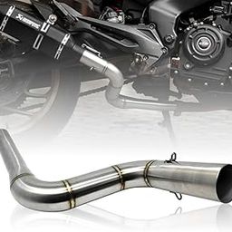 OBEROI’S TRADERS Stainless Steel Slip-on Exhaust Bend Pipe For Pulsar NS 200 | RS 200 | AS 200 | NS 160 | Dominar 250/400-16