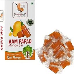 Dry Fruit Hub Aam Mango papad Toffee 250g Fruit Snacks Dried Mango Candy (Bite-Sized, Real Mango Pulp Candy), Dried Mango Papad,-image-33