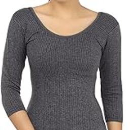Thermal RNS Three Fouth Sleeves Top - Grey-image-87