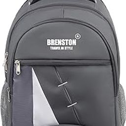 EURASIAN-03 35L CASUAL Laptop Backpack, Lightweight Trendy Bags For College,School,Travel,Daily uses Multiple Compartments with Water Bottle Holder,(GREY)-image-63