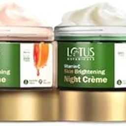 Lotus Botanicals Vitamin C Illuminating Radiance Combo Day Creme (50g) Night Creme (50g) (Pack of 2)-image-42