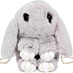 Cottage Handicraft School Bag Soft Plush Cartoon Velvet Animal Backpacks Cartoon Picnic Nursery, Preschool girls baby Traveling Easy To Carry| Classic Fashionable| Looking For Good|-image-42