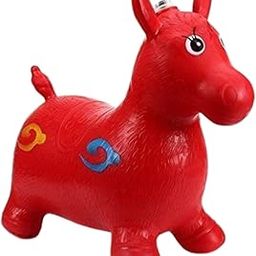Tasmay Enterprise air Animal Shape Jumping Toys Riding Bouncing Horse Hopper Toy for Kids (Colour and Characters May Vary As Per Availability, Multicolour)-2