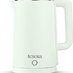 Tesora Premium Electric Kettle | 1.8 Liter | Stainless Steel Inner Body | Auto Power Cut | Boil-Dry Protection | Cool Touch Double Wall | 1500 Watts |1-Year Warranty by Tesora | Green-picture-22