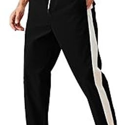 Men's Regular Track Pants-image-9