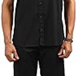 Men's Regular Fit Solid Co-ord Sets-picture-30