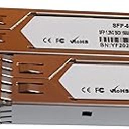 Hanutech 1.25G DDM SFP Module Optical Transceiver LC Optical Interface 1310/1550nm SMSF 40KM-26