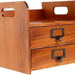 MORZ Vintage Style Wooden Chest of Drawers Perfect for Home or Office-picture-19