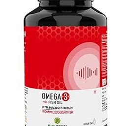 Richerbs Omega 3 Fish Oil Capsules (Omega 3-2000mg, DHA-600mg, EPA-900mg)- Supports Heart Health, Muscle, Bone and Joint function – 60 Softgels-image-56