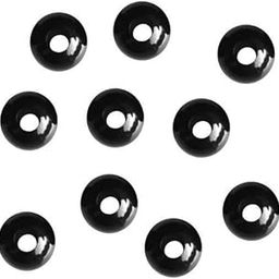TRENDYNEST® 6x10 Pieces Black Poly Elastic Shock Cord Rope Toggle Ball End Lock Stopper | Crafts | Sewing | Other Sewing-image-48