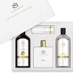 The Man Company Blanc Gift Box for Men with Blanc Perfume, Roll on Deo, Body Lotion & Body Wash | Long-Lasting Fragrance For Men | Moisturizes, Rejuvenates | Luxury Gift set for Him-image-49