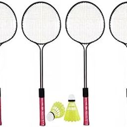 4 PC Badminton Set with 2 Shuttle Cock/Badminton kit-picture-30