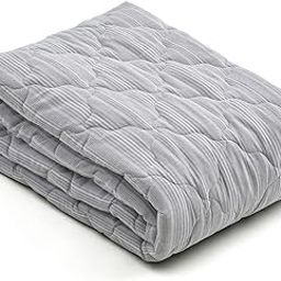 Showa Nishikawa Bed Pad, Single, Linen Blend, Spring, Summer, Autumn, All Seasons, Striped (39.4 x 80.7 inches (100 x 205 cm), Gray-image-32