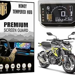HONEY TEMPERED HUB Digital Cluster Screen Guard For HERO Xtreme 250R 2025 / TFT Meter Display Console Protector/Anti Scratch Xtreme 250r Connect Accessory [Not Tempered Glass]-24