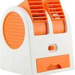 SR VISION Mini Water Air Cooling Fan Blade Less Duel Blower USB Portable Air Cooling with Ice Tray Best for Home, Shop, Table, Kitchen & Outdoor-image-22