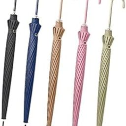 Stick Umbre,lla Oversize Windproof Umbre,lla Hook Handle J Stick Automatic Open Fast Drying Umbrel,la for Men Women 105 cm, Available in Black, Navy Blue, Beige, Pink, Sage Green-image-26